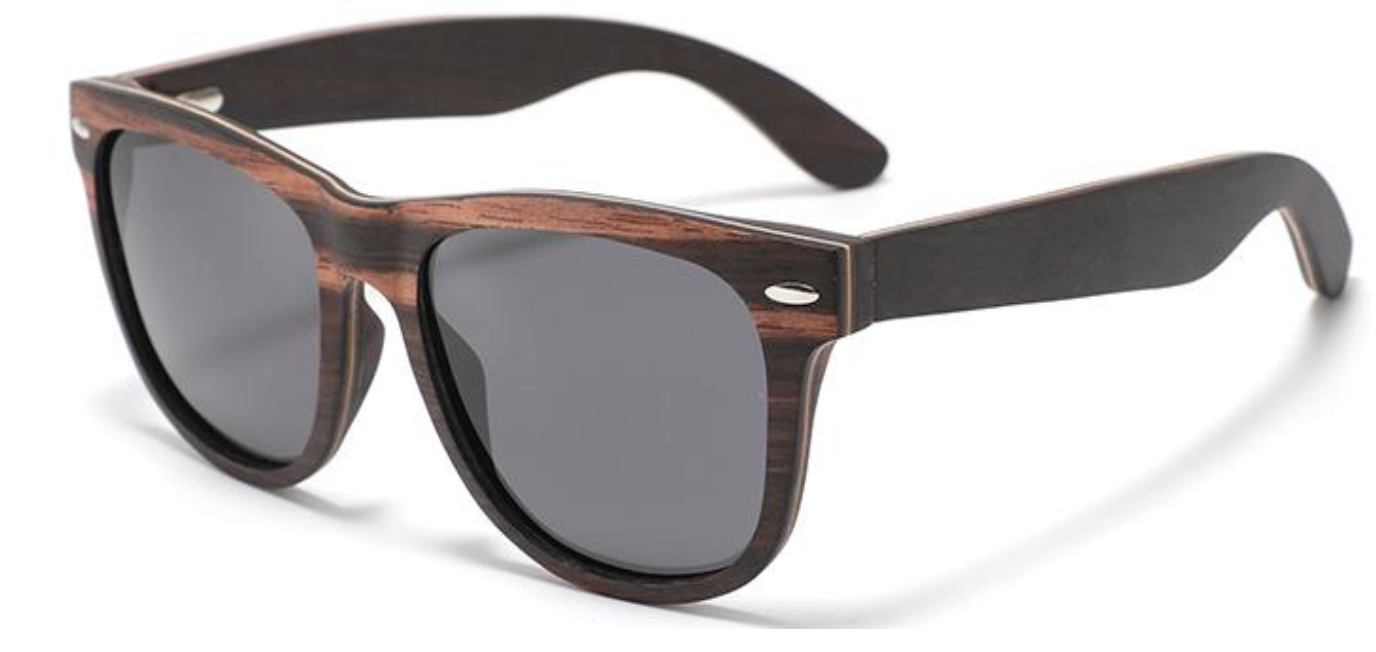 Gafas de sol - urVal "Lux Ray Brown Wood" - urbval